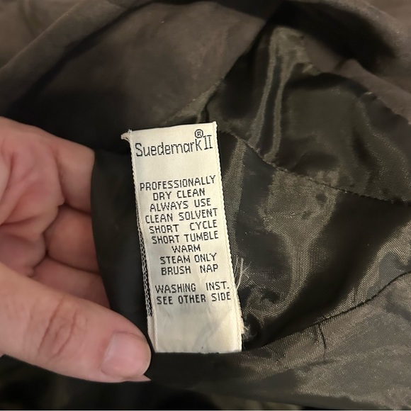 Weathervane vintage suede brown coat size 14 - Picture 3 of 7